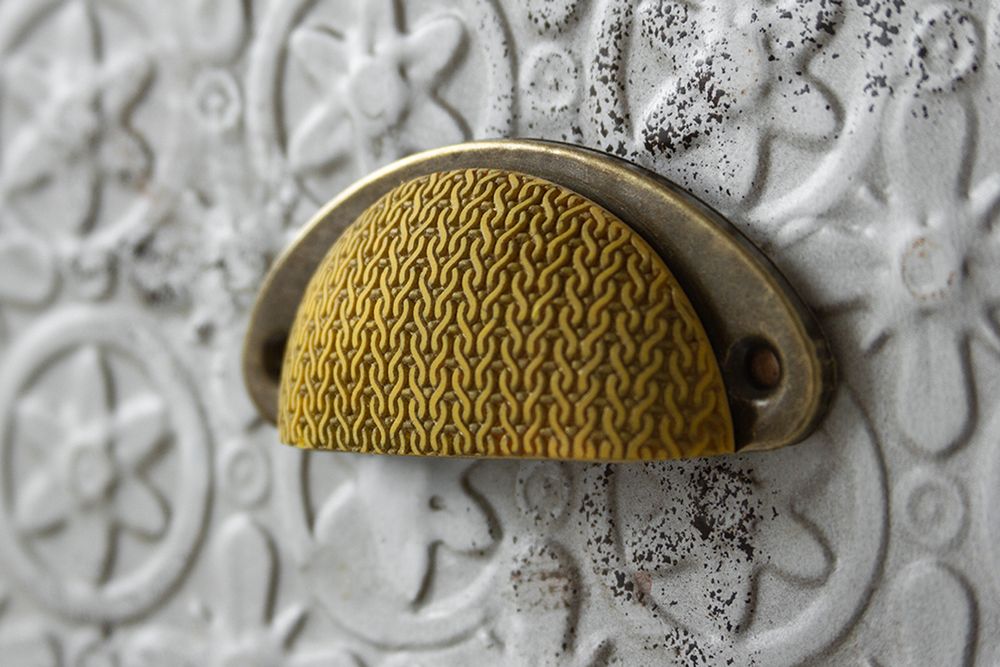 Текстурный лист Craft&Clay TSN, 19 Вязаный узор