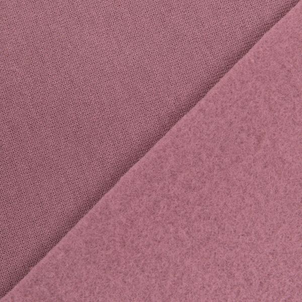 Футер 2-нитка с начесом 275 г/м², 150х180±5 см, т.пудра/dark powder, Gamma DBKTN