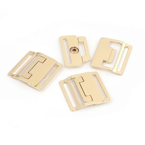 Пряжка под резинку металл 38.0 мм, арт.TBY.2610 47х47.0 мм, цв. золото уп. 5 шт