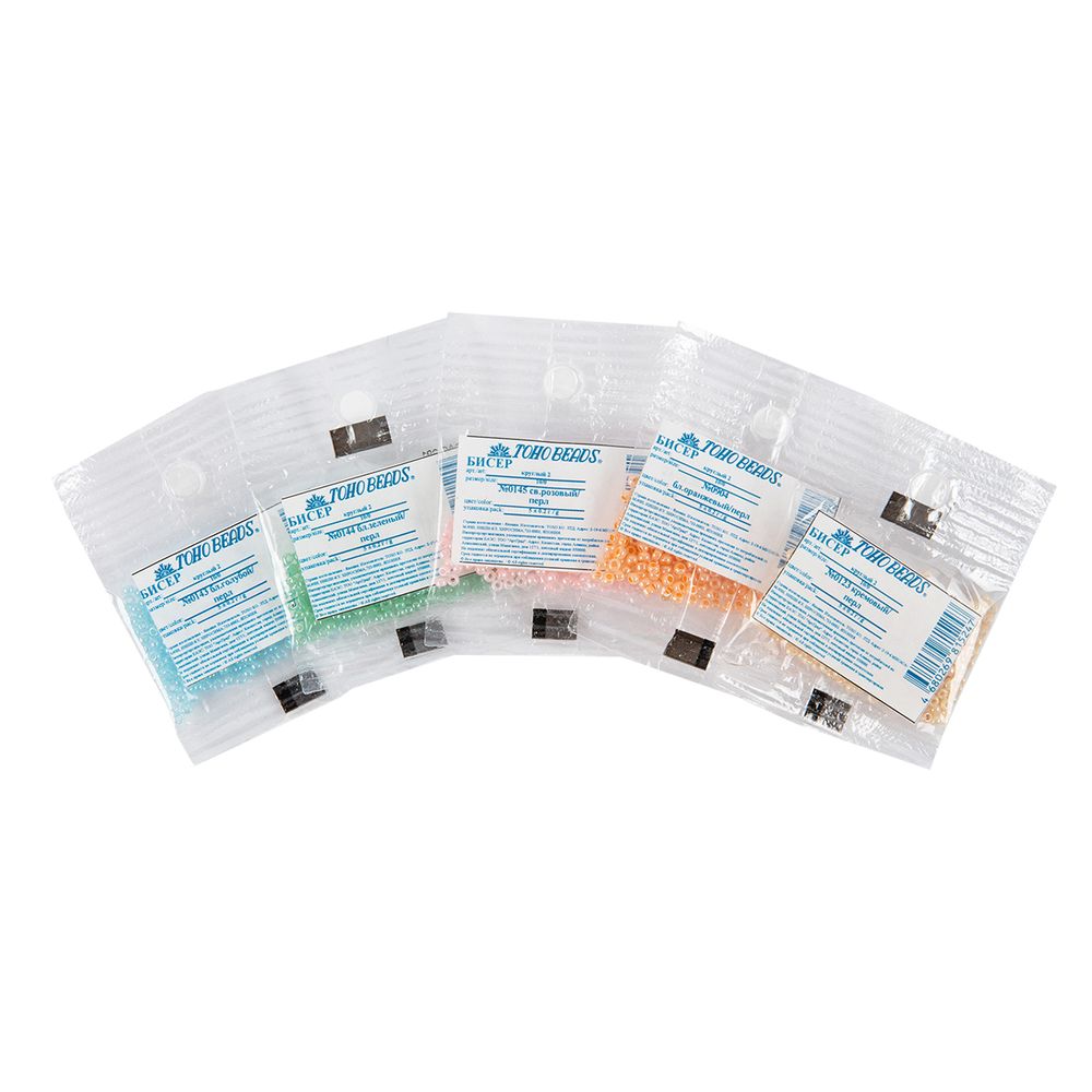 Бисер Япония Toho 10/0 ASSORTI 2.4 мм, 5х5 г, №07