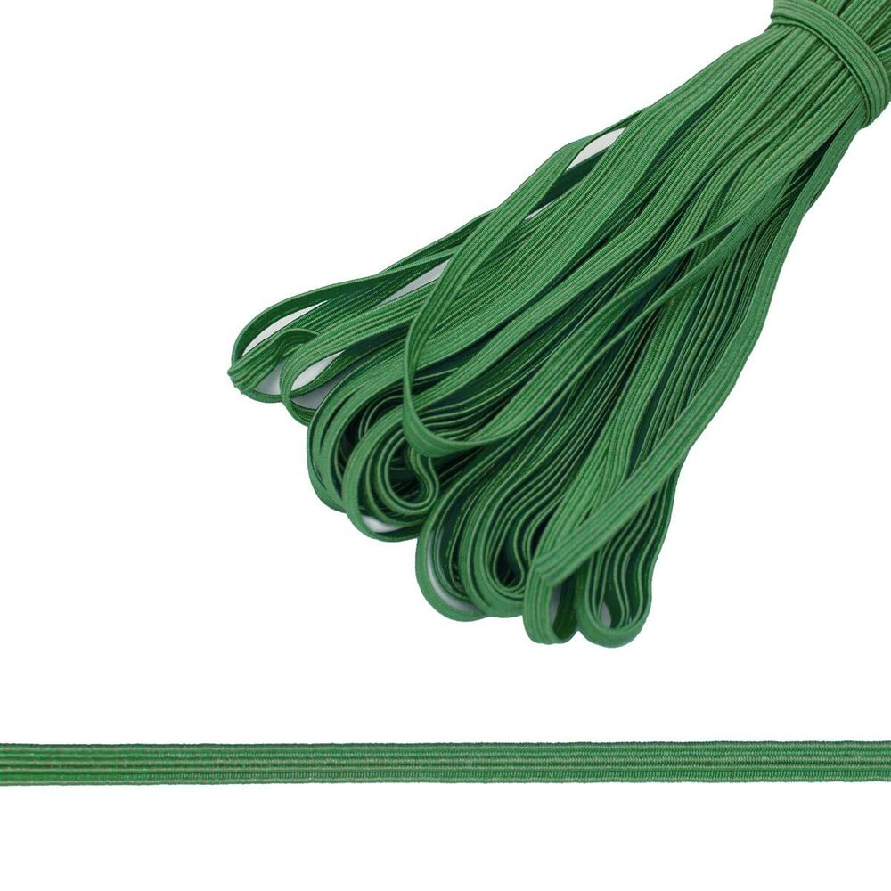 Резинка бельевая (стандартная) 4 мм / 10 метров, р.9074, зеленый, С3560Г17