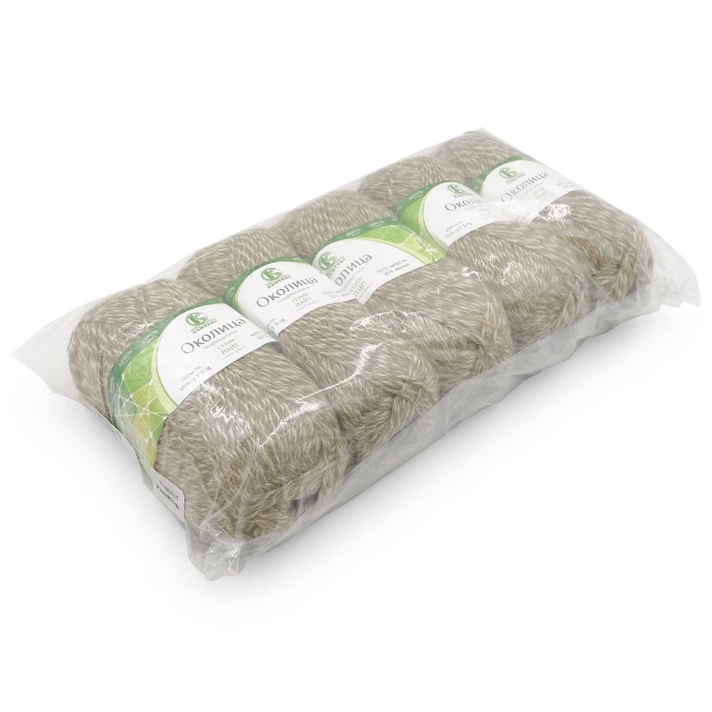 Пряжа Камтекс Околица / уп.5 мот. по 100 г, 250 м, 402 меланж 3