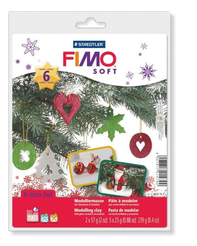 Набор для создания декораций Fimo Soft &quot;Рождество&quot;, 8023 11 P