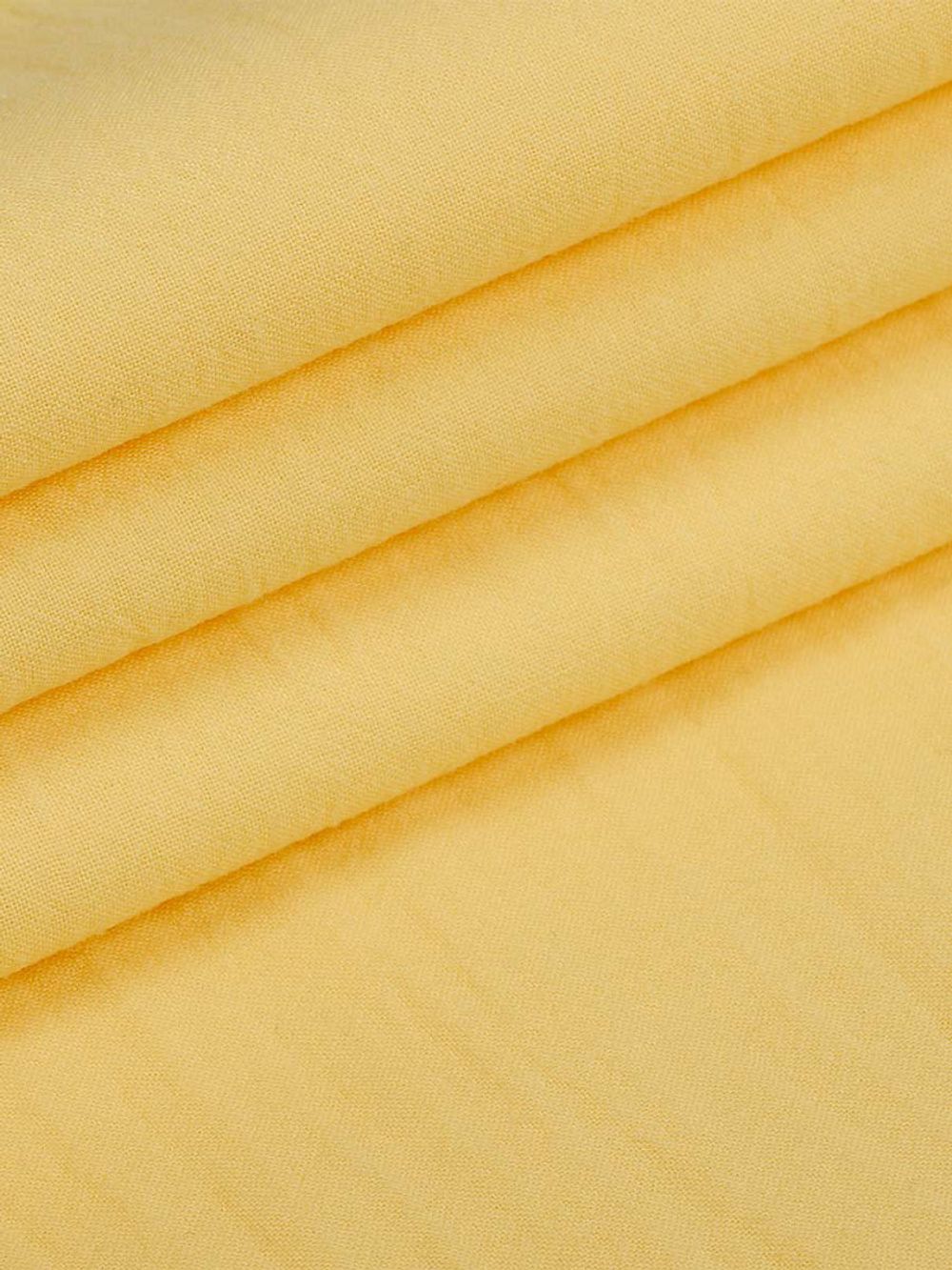 Хлопок крэш 90 г/м², 150 см / 5 метров, TBY.Caw.12.5, цв.желтый