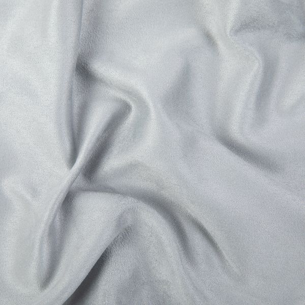 Замша искусственная Woven Suede 175 г/м², 147±2 см / 5 метров, 14-4202 silver (св.серый), Peppy Woven Suede