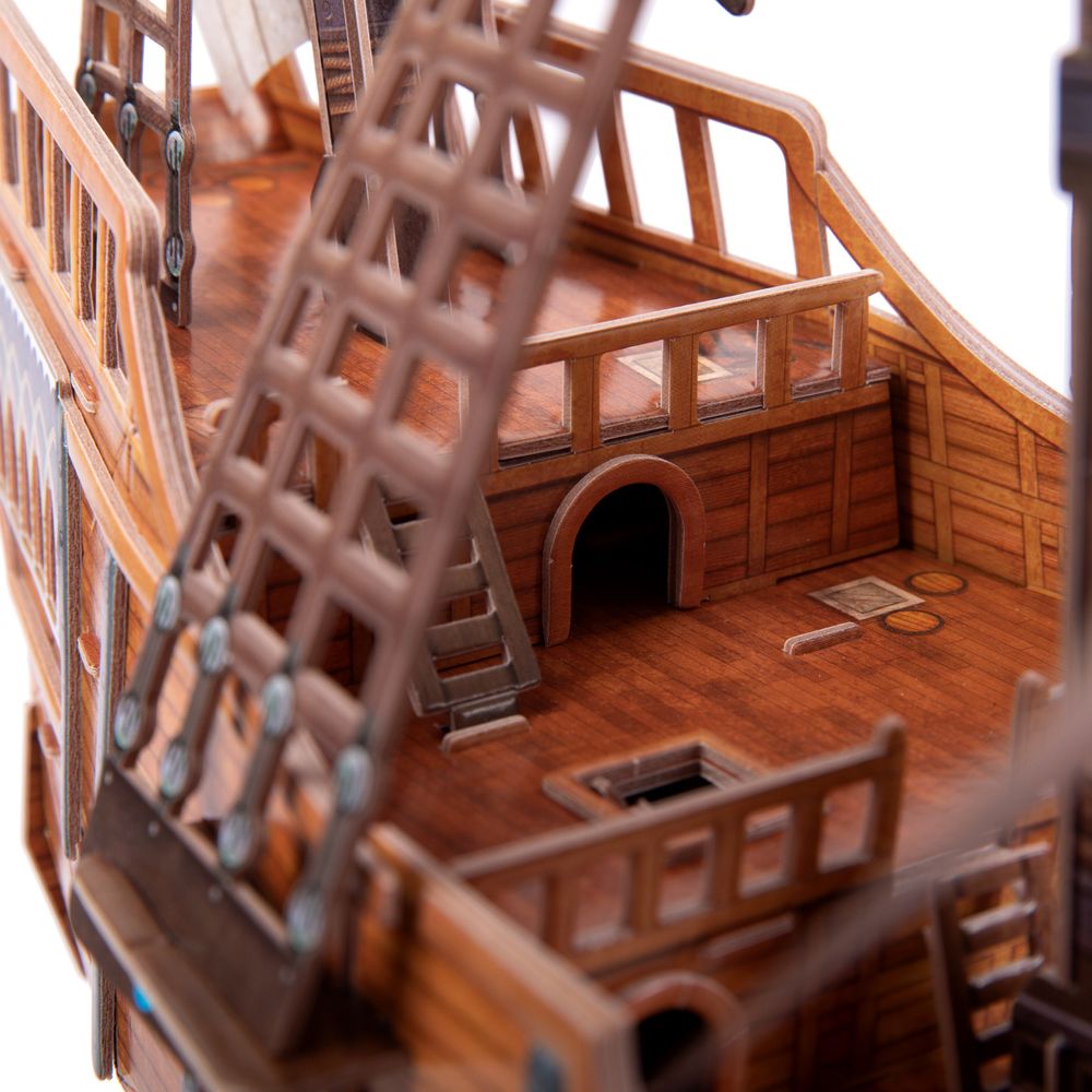 Модель сборная: Серия Корабли 204 элемент, Санта-Мария, Rezark STH-001N