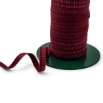 Резинка бельевая (ажурная) 10.0 мм / 50 метров, бордовый, 0310/49