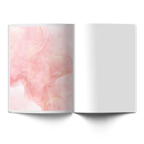 Тетрадь ученическая общая, матовый сплошной лак+запечат.титул лист A5+ 80 л. на скобе 65 г/м², белизна 100 %, 5 шт, клетка, 01124 Вдохновенье, Светоч Т78