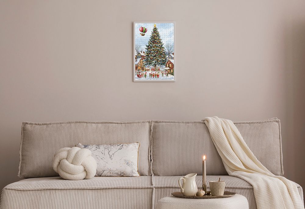 Пазл 500 элементов, PZL-500/68 Самая большая елка, Фрея