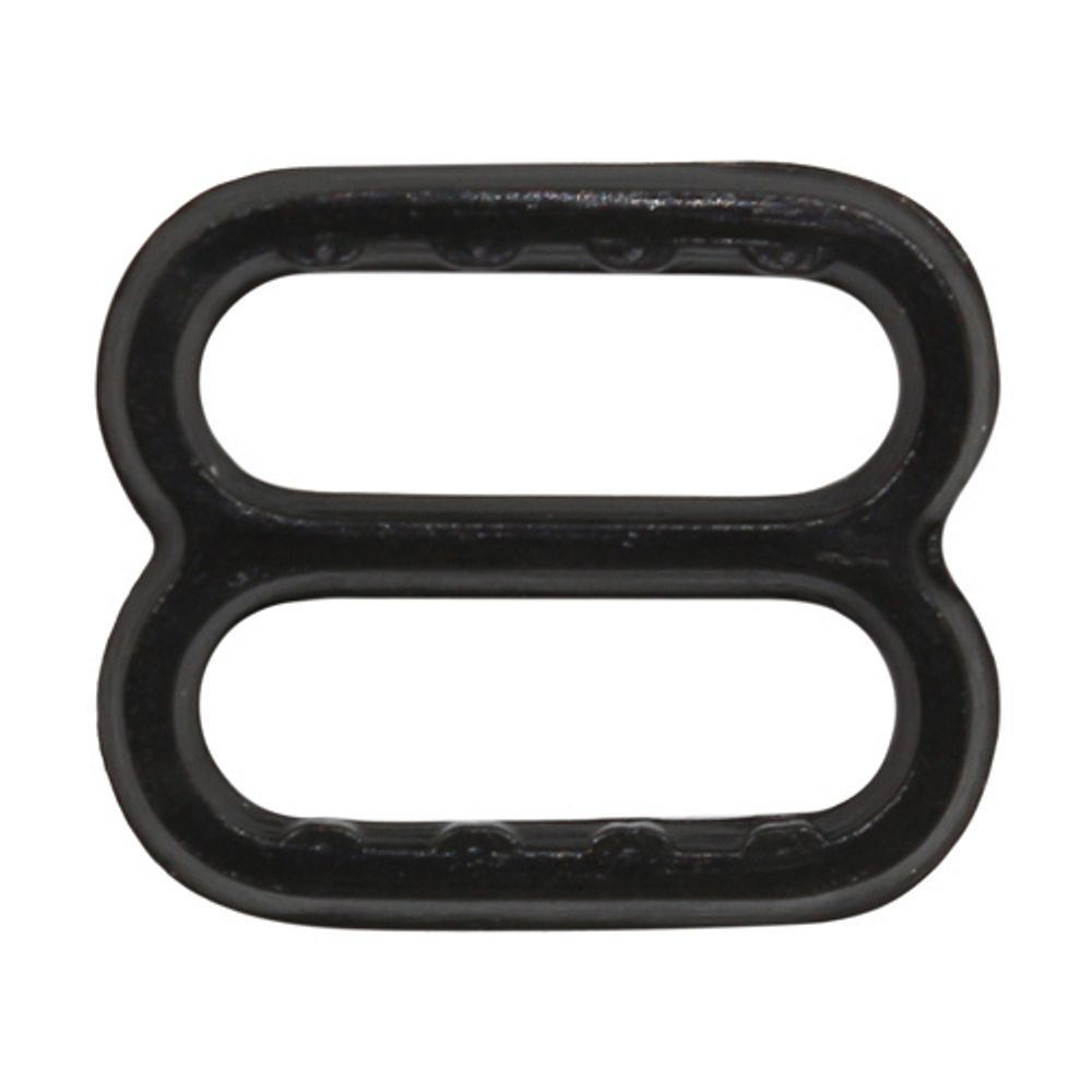 Рамки-регуляторы для бюстгальтера пластик 10.0 мм, черный, 100 шт, 512050-3