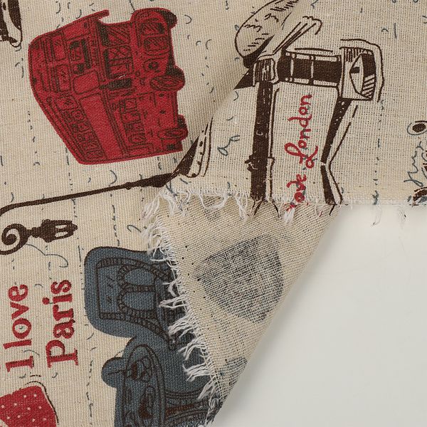 Льняная ткань 140 г/м², 150 см / 3 метра, TBY.DJ.63.3