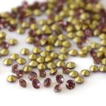 Стразы конусовидные риволи 2,5мм, ss8, 432 штук (стекло) (283)