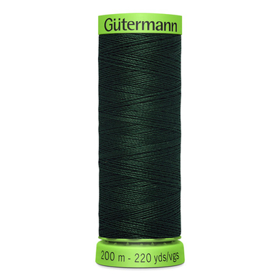 Нитки для тонких тканей Gutermann Extra Fine 150, 200м, 472 т.бутылочный, 5 катушек