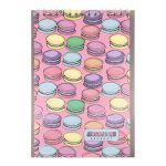 Блокнот на гребне А5 кл.48л. блестки "Сладости" /TOS/