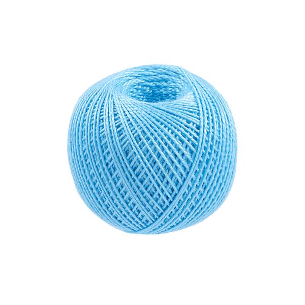 Пряжа ПНК им.Кирова Ирис / уп.20 мот. по 25 г, 150 м, 2706 голубой