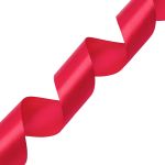 Лента атласная 1-сторонняя 50.0 мм / 22.86±1 метров, 027 ярко-красный, Globus