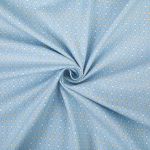 Ткань для пэчворка Peppy Молочные сны фланель, отрез 100х110 см, 175 г/м², МС-13 голубой, Peppy