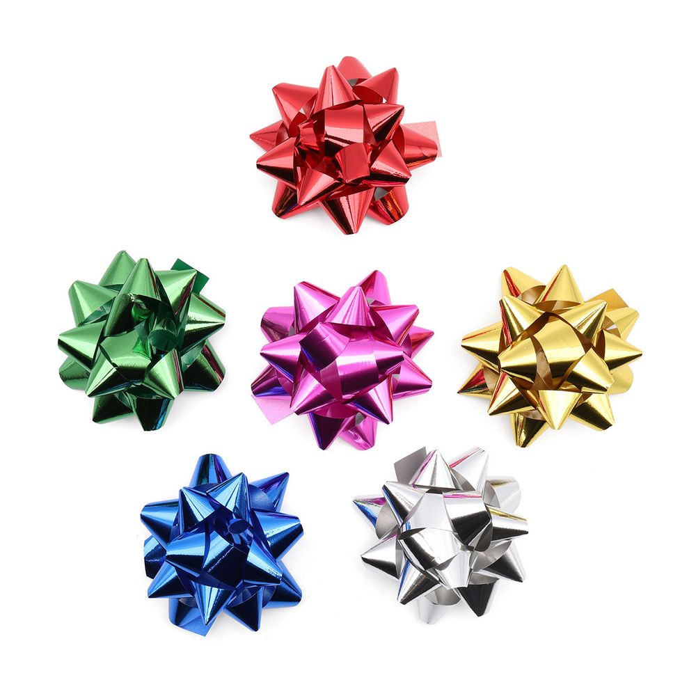Бант Звезда 7,5х8см, 6 штак, AR399