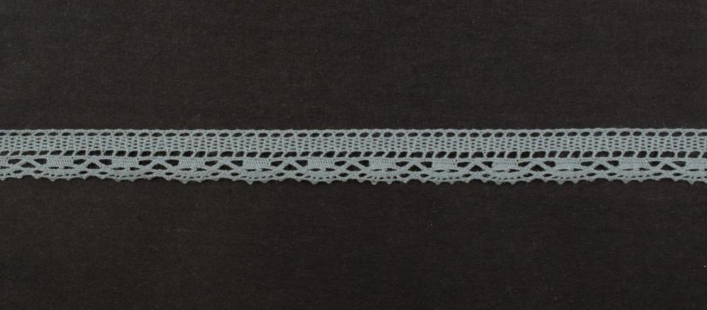 Кружево вязаное (тесьма) 16 мм цв.св.серый, Alfa, 25 метров, AF-001-071 Кружево вязаное (тесьма) 16 мм цв.св.серый, Alfa, 25 метров, AF-001-071