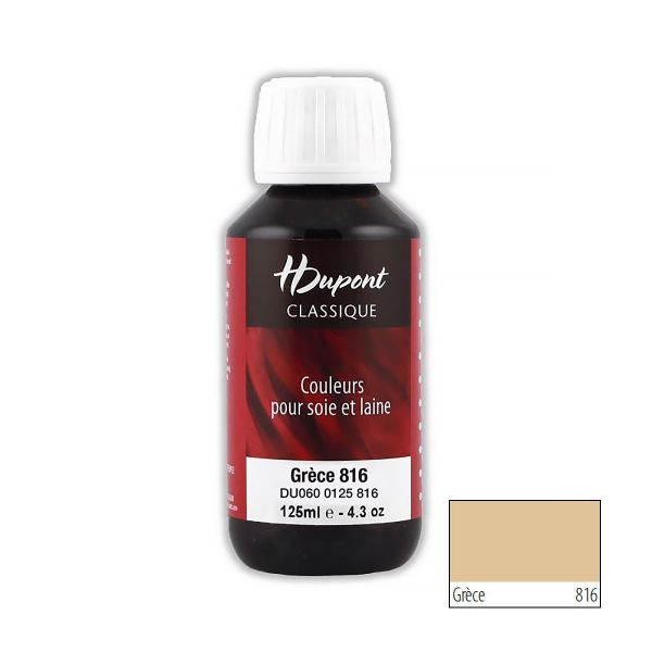 Краска для шелка H Dupont Classic, 125мл, 816 светло-бежевый