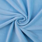 Микровелюр 160х150 см, 118 голубой, Gamma MCV