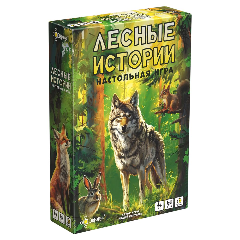 Игра настольная Эврикус Лесные истории BG-17125