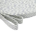 Стропа (ременная лента) 35 мм / 45.72 метра, [23.33 г/пог.м], с принтом, ZH808 белый/серый, 3Al295