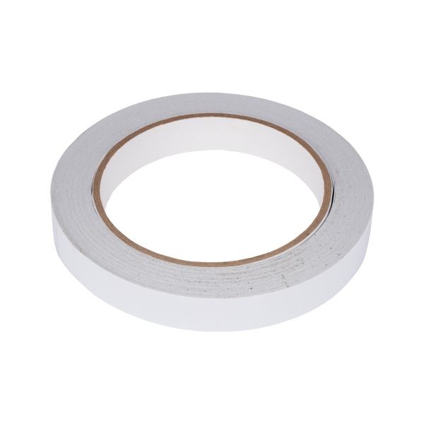 Лента клейкая двухсторонняя на бумажной основе 15 мм / 25 метров, белый, Gamma BLK-15