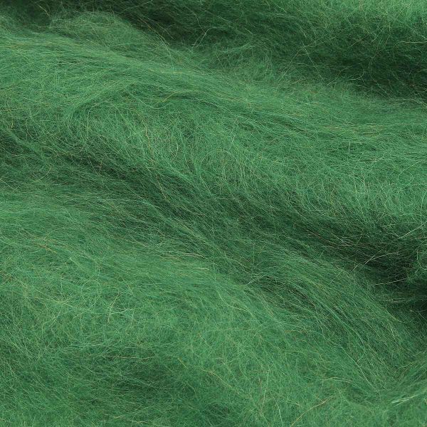 Шерсть для валяния Камтекс Кардочес п/тонкая 1х100 г (27-29 мкр), 110 зеленый, 558467-16