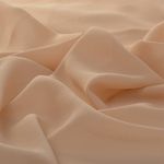 Креп-шифон 105 г/м², шир.150 см, цв.113 бежевый, 30м /TOS/