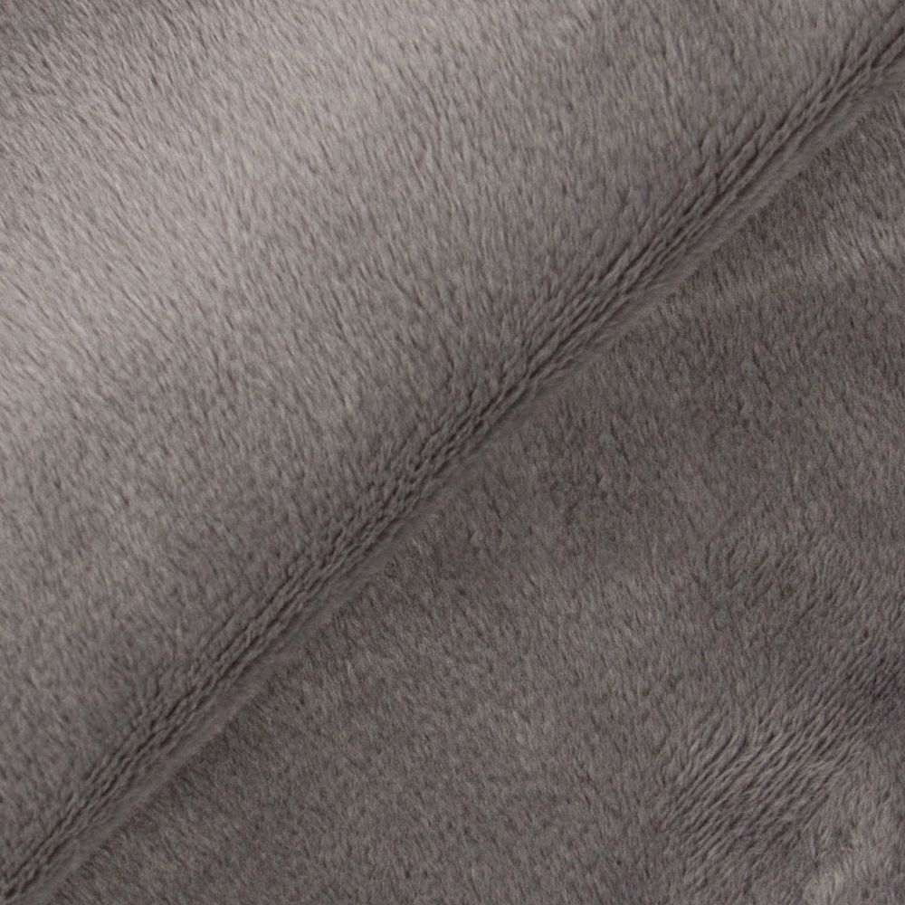 Плюш (ткань) Peppy 01 PEV 273 г/м², 48х48 см, 18 т.серый