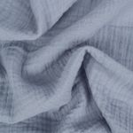 Муслин 125 г/м², 130 см / 25 метров, TBY.Mus.24723.54, цв.54 св.серый