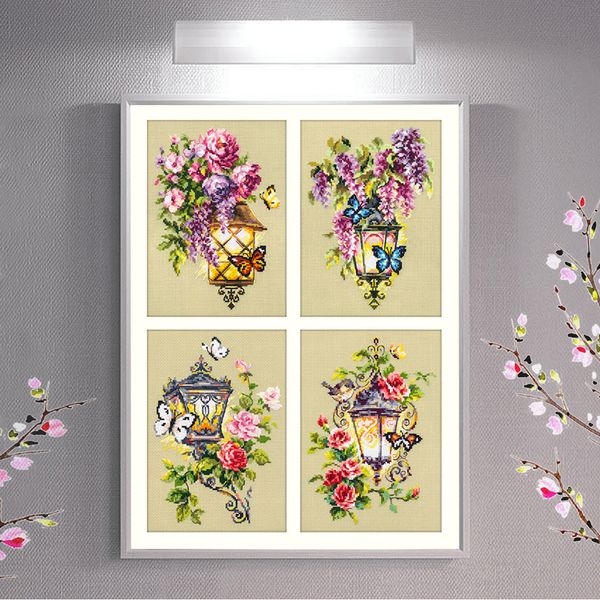 Набор для вышивания нитками Чудесная игла, Свет надежды, 17х23 см