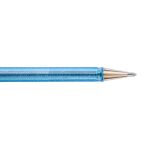 Ручка гелевая Pentel Hybrid Dual Metallic, 1 мм, K110-DMNX сине-серый, металлик синий, серебро