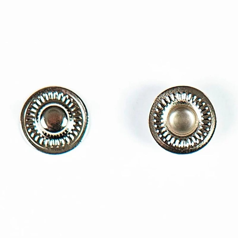 Часть кнопки Альфа (S-образная) ⌀11.5 мм (C-часть), 5/15 пруж. никель, 100 шт, S090510, BIG