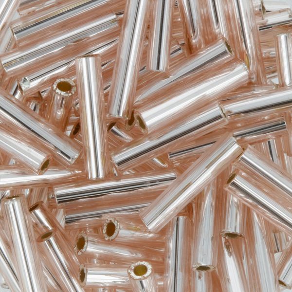 Бисер Toho Bugle 3 (9 мм), 25 г (5х5 г), 0031 бл.розовый