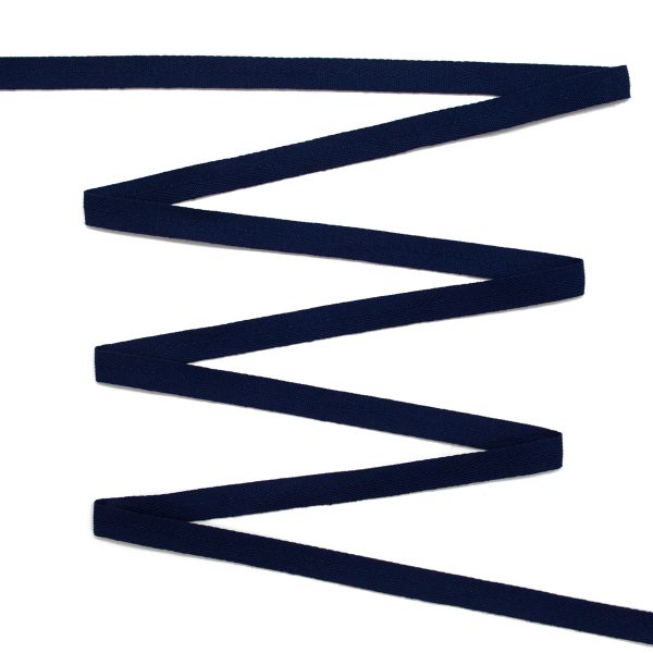 Тесьма (лента) киперная п/э 13 мм / 100 метров, 01 т.синий