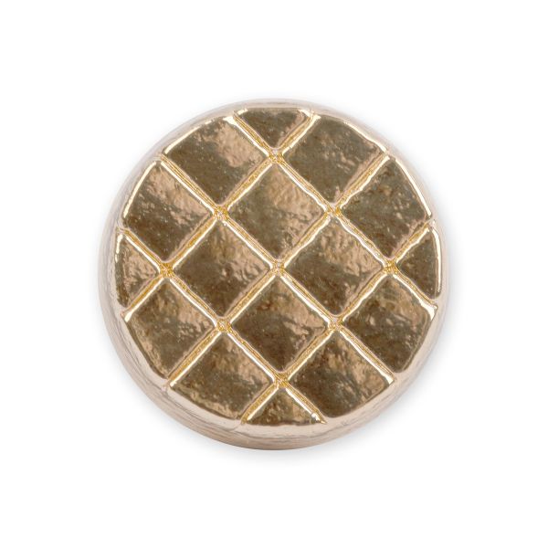 Пуговицы на ножке металл 9 мм, 6 шт, 30 золото, Blitz MB 0254