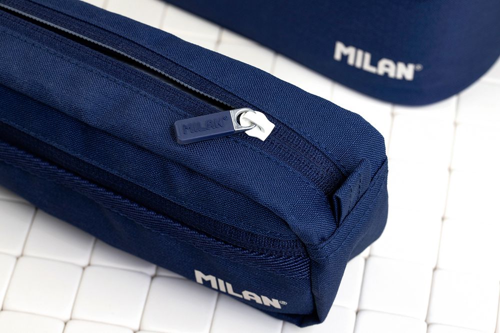 Пенал на молнии 2 отделения 21*8.5*6.1 см, 081148SNCB, Milan 081148SNCB