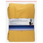 Флис 2-сторонний 280 г/м², 150х160±5 см, желтый/yellow, Gamma FG-005N