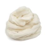 Шерсть для валяния Троицкая тонкая 1х100 г (до 23 мкр), 166 суровый