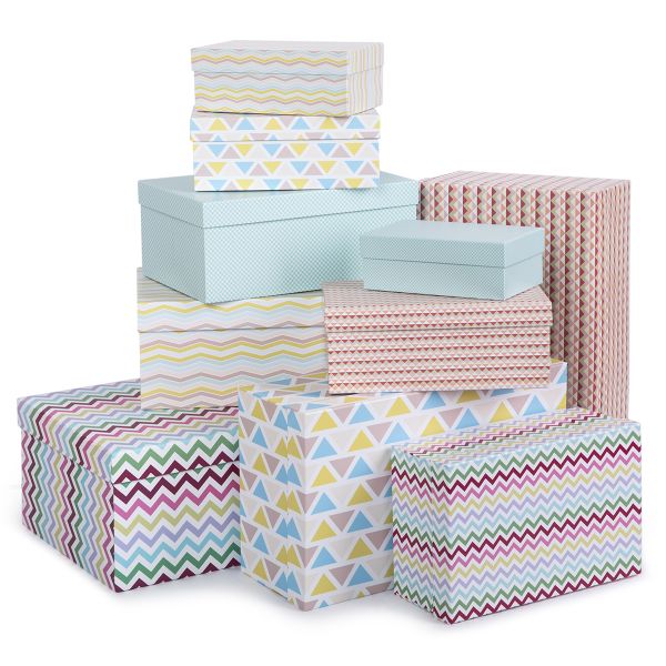 Набор подарочных коробок, 10 шт, 05 геометрия, Stilerra SBOX-R4