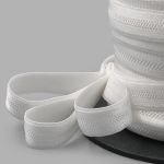 Резинка бельевая (бретелечная) 12.0 мм / 50 метров, молочный, (ML207.012)