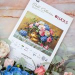 Набор для вышивания нитками Luca-S G723, гобелен Золотое цветение 30х21см