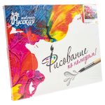 Картина по номерам Русская живопись, О. Дандорф Букет сакуры 40х50см