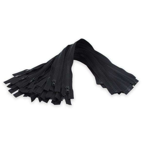 Молния трактор Arta Т6 (6 мм) 1 зам., разъем., 50 см, ОПТ. УП. 25 ШТ., 077 черный