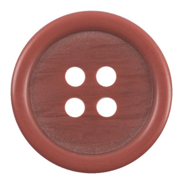 Пуговицы костюмные 15 мм, 36 шт, D140 красный, Gamma GEC 0026