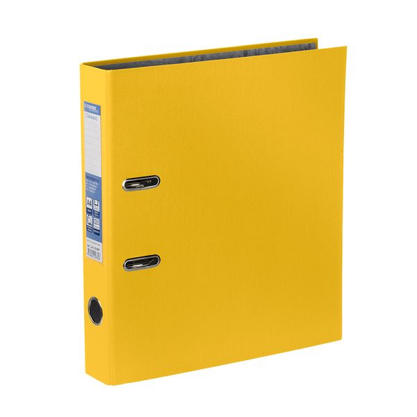 Регистратор PVC 50 мм, 10 шт, Classic A4 арочный механизм, желтый 25187, Expert Complete