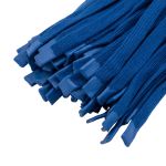 Шнурки декоративные плоские (для одежды) 10 мм / 135 см, 100 шт (143 темно-синий), 3AR2807