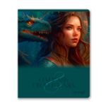 Тетрадь ученическая общая, софт-тач ламинация + выборочный лак, цветной запечатанный форзац, A5+ 48 л. на скобе 65 г/м², белизна 100 %, 10 шт, клетка, 00994 Изумрудные мысли, Светоч 48Т14